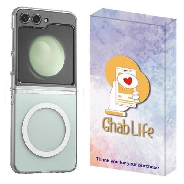 کاور قاب لایف مدل مگ سیف طرح MGSAFE مناسب برای گوشی موبایل اپل Galaxy Z Flip5