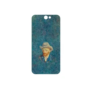 MAHOOT Self portrait with a gray felt hat Cover Sticker for HTC One A9