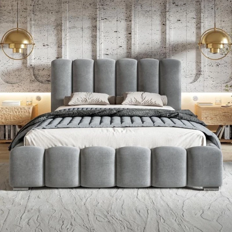 تخت خواب دو نفره کد DR 4675 سایز 200x180 سانتی متر 