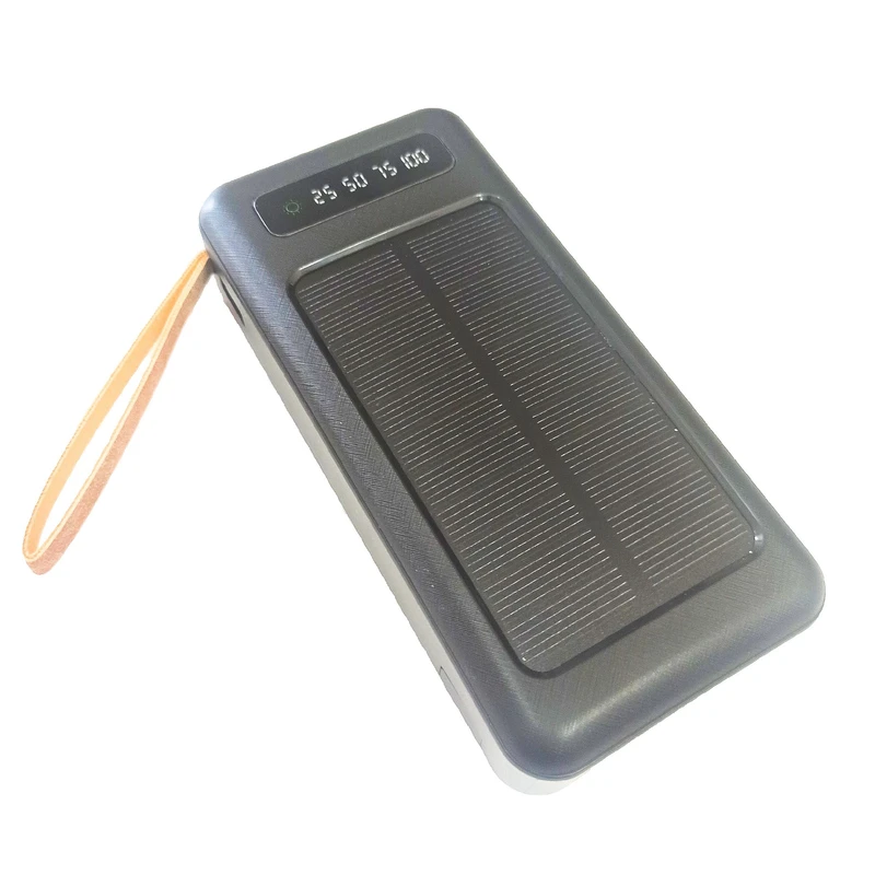 پاوربانک خورشیدی مدل SOLAR 4LINE ظرفیت 30000 میلی آمپر ساعت