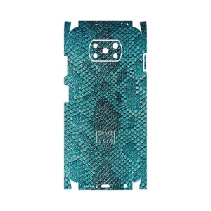 MAHOOT Blue Snake Skin-FullSkin Cover Sticker for Xiaomi Poco X3 Pro