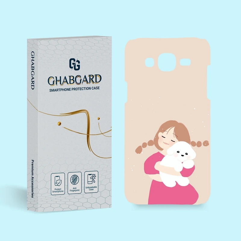 کاور قاب گارد مدل دخترانه مناسب برای گوشی موبایل سامسونگ Galaxy J5 2015 / J500