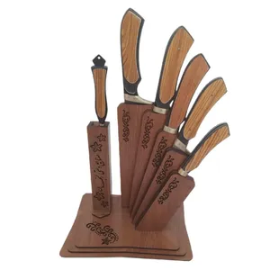 سرویس چاقو آشپزخانه 6 پارچه فاضل زنجان کد 83
