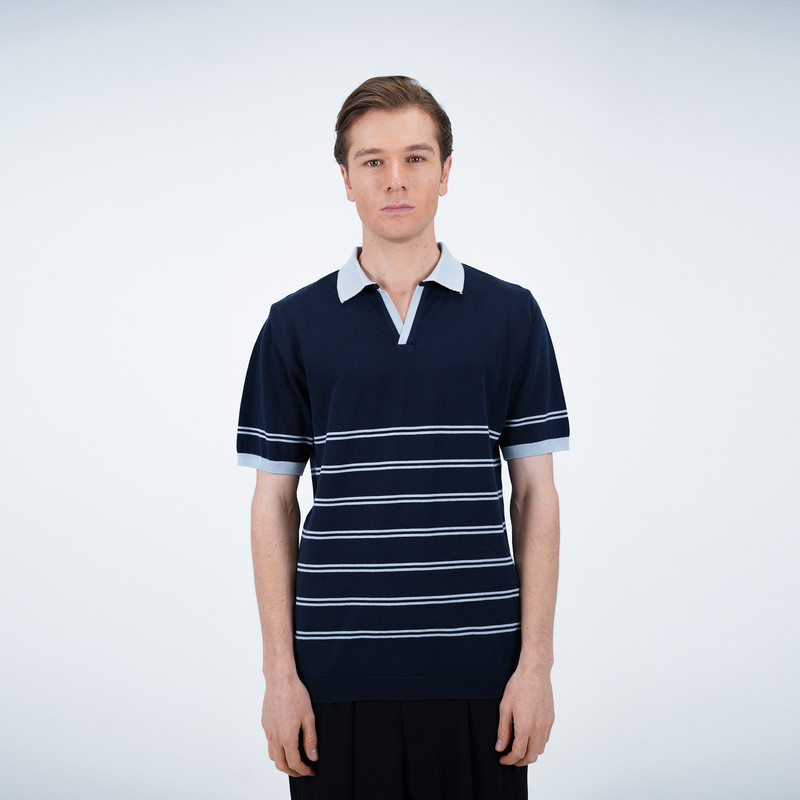 پلیور یقه برگردان مردانه پاتن جامه مدل 353021040006999