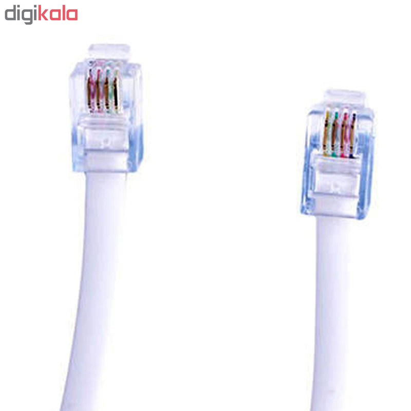 سیم تلفن کد TC-KN10M طول 10 متر