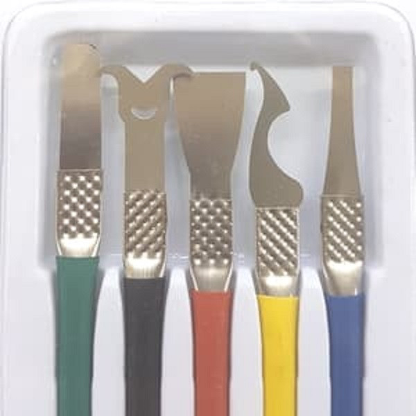 تیغ و کاردک تعویض آی سی مدل TE-018 مجموعه 5 عددی