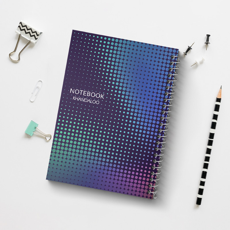 دفتر شطرنجی 50 برگ خندالو مدل کلاسیک کد N301