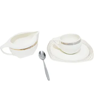سرویس قهوه خوری  19 پارچه مورانو طرح پاسفیک
