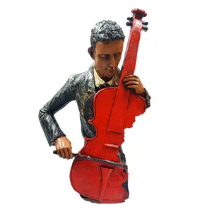 مجسمه مدل نوازنده ویولن سل کد DG404