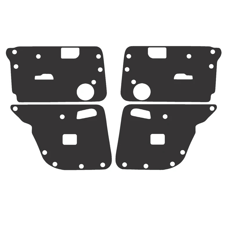 عایق صداگیری خودرو مدل صوتی حرارتی مناسب برای دنا پلاس بسته 4 عددی