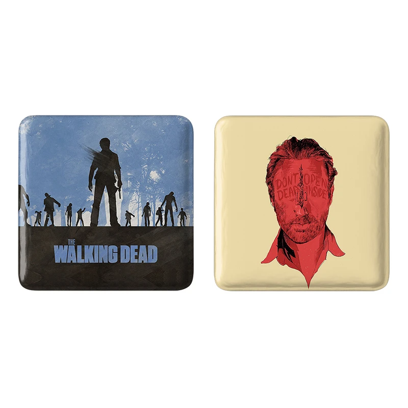 مگنت خندالو طرح ریک گریمز سریال مردگان متحرک The Walking Dead کد 1018410189 مجموعه 2 عددی