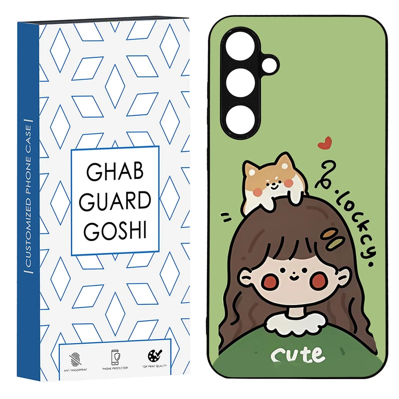 کاور قاب گارد گوشی طرح دخترانه کد TPU-026 مناسب برای گوشی موبایل سامسونگ Galaxy A54