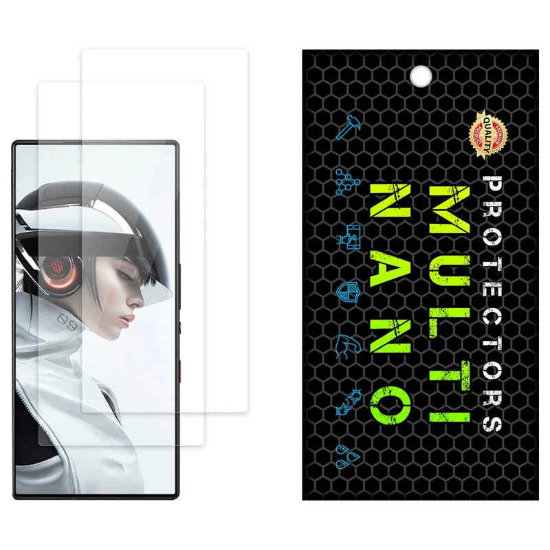 محافظ صفحه نمایش مولتی نانو مدل X-S2N مناسب برای گوشی موبایل زد تی ایی nubia Red Magic 9 Pro بسته دو عددی