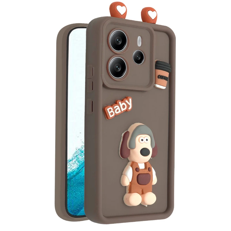 کاور مدل KittyDog مناسب برای گوشی موبایل شیائومی Redmi Note 14 4G