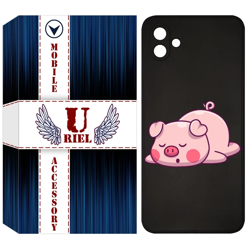 کاور یوریل قاب مدل KSH کد 42 طرح پیگی مناسب برای گوشی موبایل سامسونگ Galaxy A05