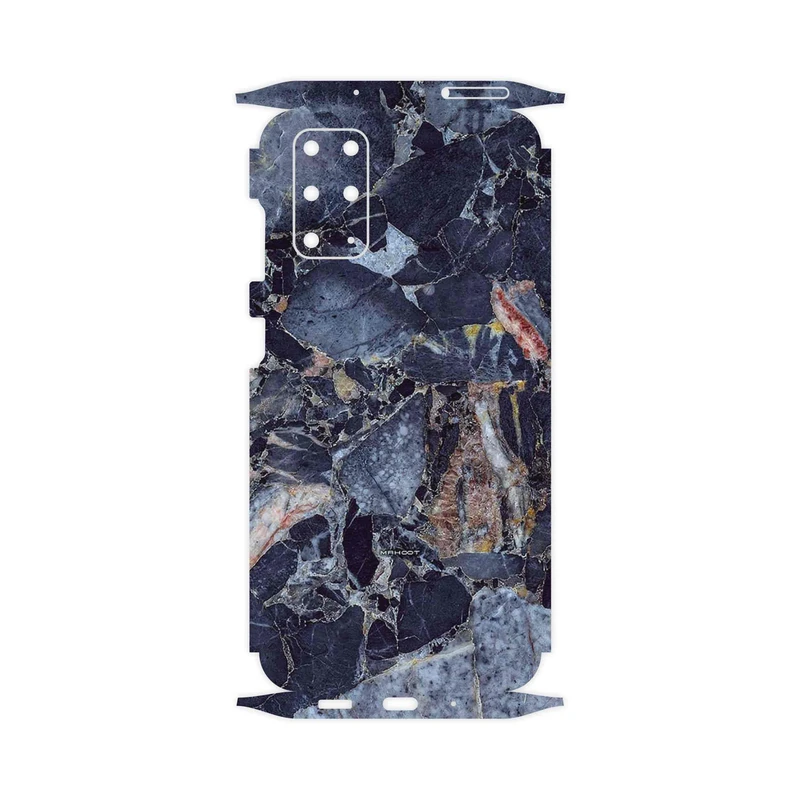 برچسب پوششی ماهوت مدل Broken black marble-FullSkin مناسب برای گوشی موبایل سامسونگ Galaxy S20 Plus