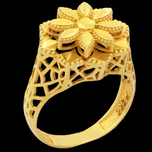 انگشتر طلا 18 عیار زنانه طلای مستجابی کد 056