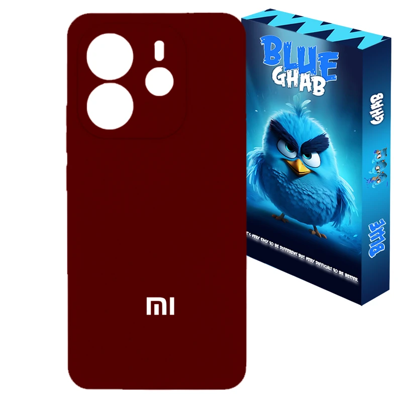 کاور بلو قاب مدل سیلیکونی ORGi کد O42 مناسب برای گوشی موبایل شیائومی Redmi Note 14 4G