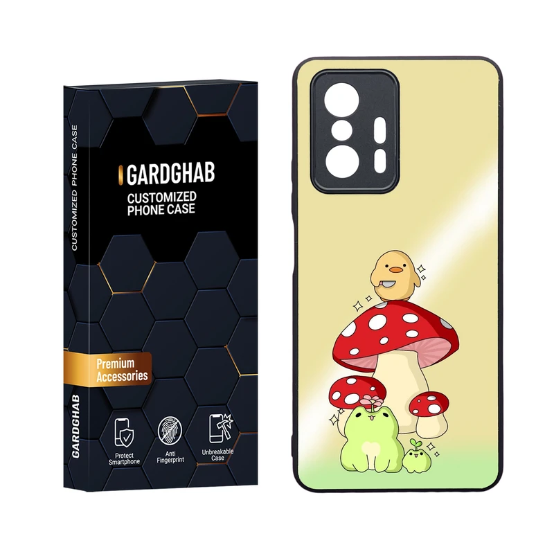 کاور گارد قاب مدل دورژله ای فانتزی مناسب برای گوشی موبایل شیائومی Mi 11T / 11T Pro