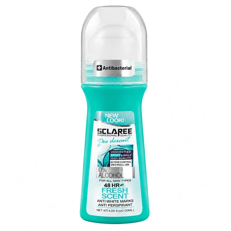 رول دئودورانت زنانه و مردانه اسکلاره مدل Fresh Scent 03 با رایحه خنک و معطر حجم 120 میلی لیتر