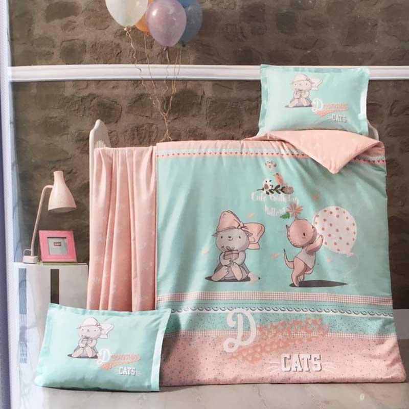 سرویس خواب 5 تکه کودک مولی مدل Cats