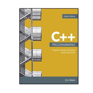 کتاب C++ Programming, 8th Edition اثر D. S. Malik انتشارات مؤلفین طلایی