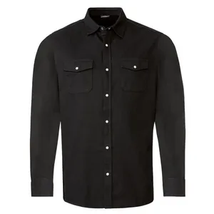 پیراهن آستین بلند مردانه لیورجی مدل جین868