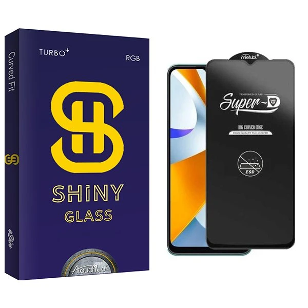 محافظ صفحه نمایش آتوچبو مدل Shiny Superd_ESD مناسب برای گوشی موبایل شیائومی Poco C40