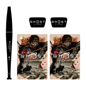 برچسب کنسول بازی پلی استیشن 5 فت دیجیتال مدل Ghost of Tsushima 09