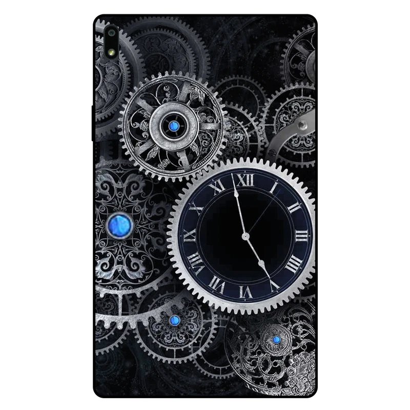 کاور مگافون طرح ساعت مدل 7741 مناسب برای تبلت لنوو Tab 4 8.0 Plus
