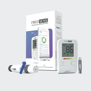 دستگاه تست قند خون فریسنس مدل TAG به همراه قلم و بسته 30 عددی سوزن تست قند خون