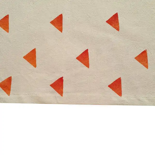 رومیزی چاپ دستی مدل زیر بشقابی