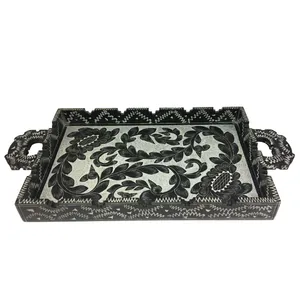 سینی سنگی مدل گلدار کد SG05