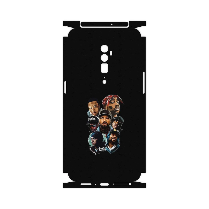 برچسب پوششی ماهوت مدل Great Rappers Digital Art-FullSkin مناسب برای گوشی موبایل اپو RENO 10X