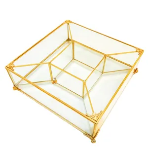 شکلات خوری شیشه ای مدل مشبک کد71