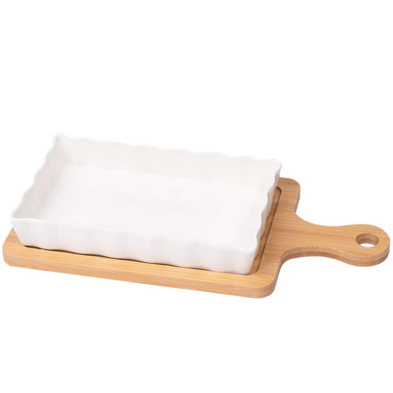 ظرف سرو وگاتی طرح مستطیل مدل WS-77