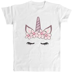 تی شرت بچگانه مدل  یونیکورن تمام پنبه تریکو