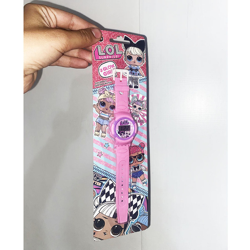 ساعت مچی دیجیتال مدل ال او ال کد 02