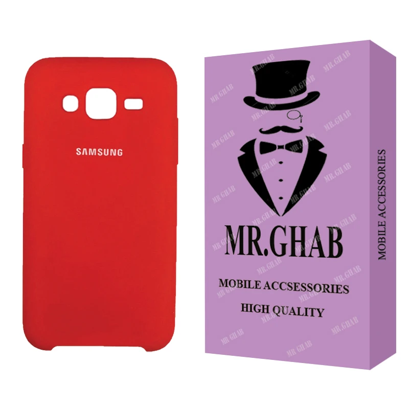 کاور مستر قاب مدل سیلیکونی مناسب برای گوشی موبایل سامسونگ Galaxy J5 2015 / J500