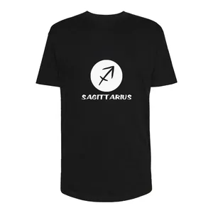 تی شرت لانگ زنانه مدل سمبل ماه آذر کد Sh044 رنگ مشکی