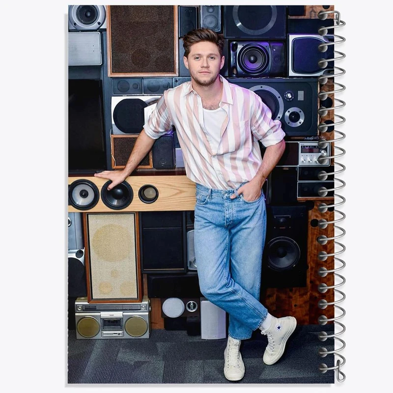 دفتر مشق 50 برگ خندالو مدل نایل هوران گروه موسیقی وان دایرکشن One Direction کد 18927