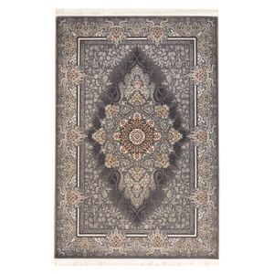 فرش ماشینی فرش سهند کد VT00.XI زمینه ذغالی
