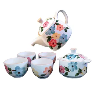 سرویس چای خوری 8 پارچه طرح بهار گل ها