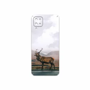 MAHOOT Horned-Deer Cover Sticker for Samsung Galaxy A12 Nacho