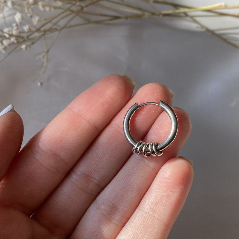 پیرسینگ گوش مدل حلقه ای پیرسینگ گوش مدل حلقه ای