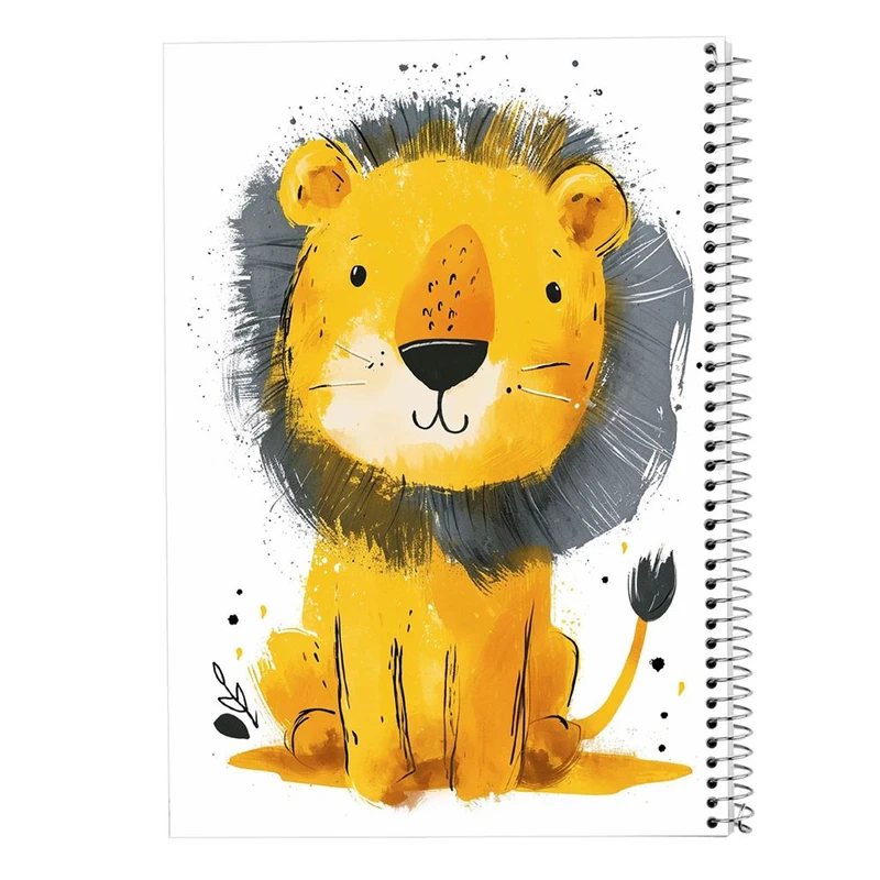 دفتر شطرنجی 50 برگ مدوپد طرح موجودات فانتزی کد DF17119