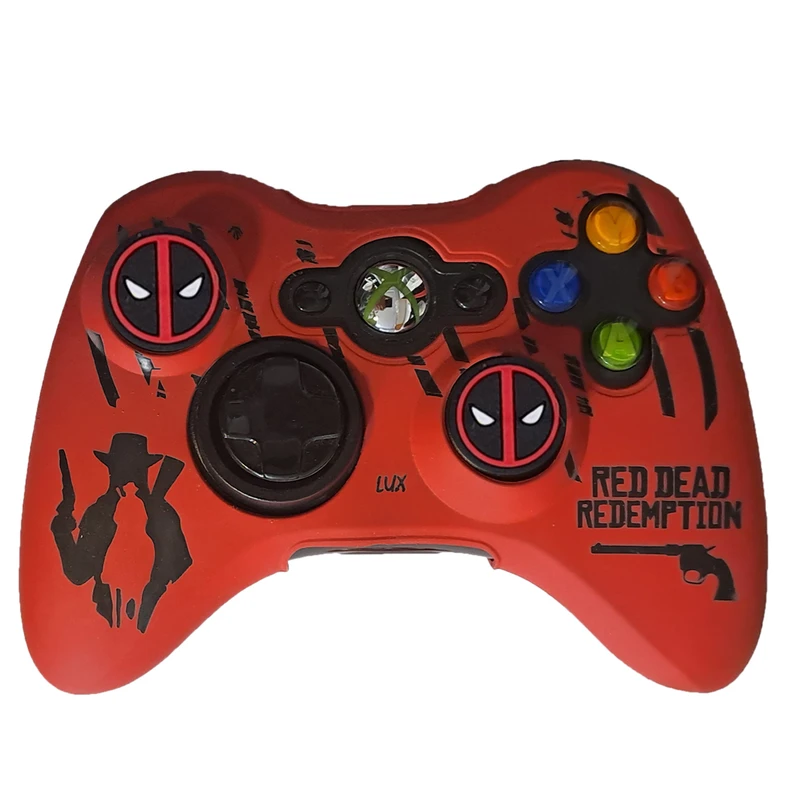 محافظ دسته ایکس باکس 360 مدل RED DEAD REDEMPTION به همراه روکش آنالوگ