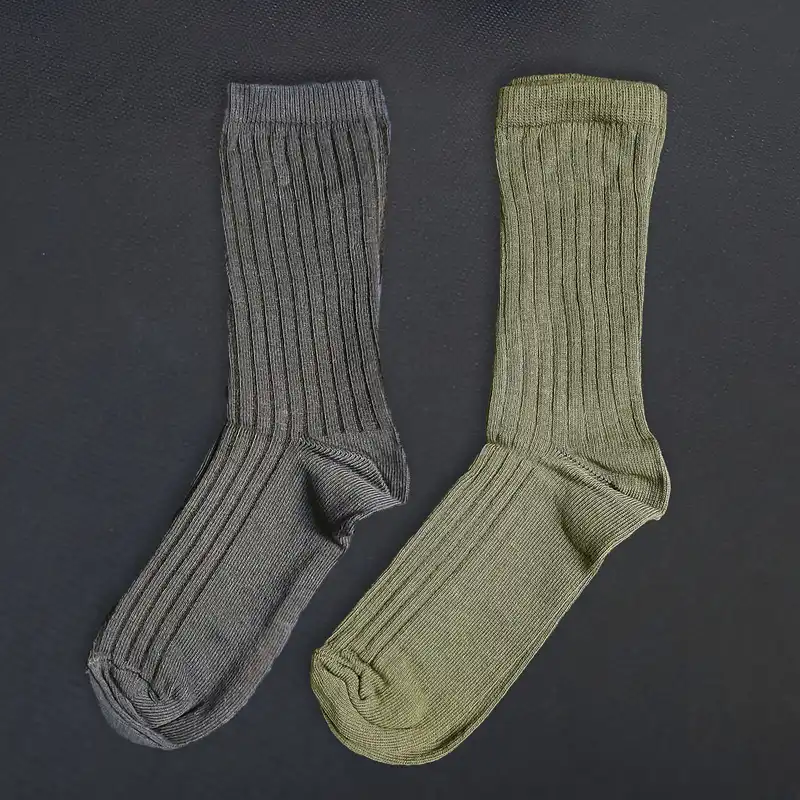 جوراب ساق بلند بچگانه کد 428 بسته 2 عددی