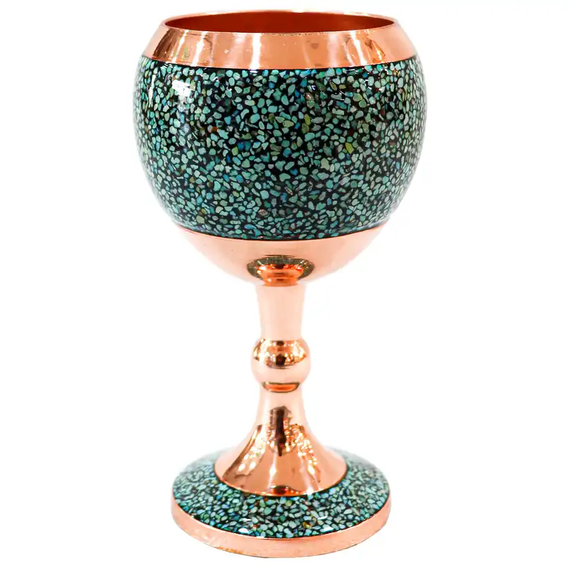 جام فیروزه کوبی کد 3A15 بسته 2 عددی