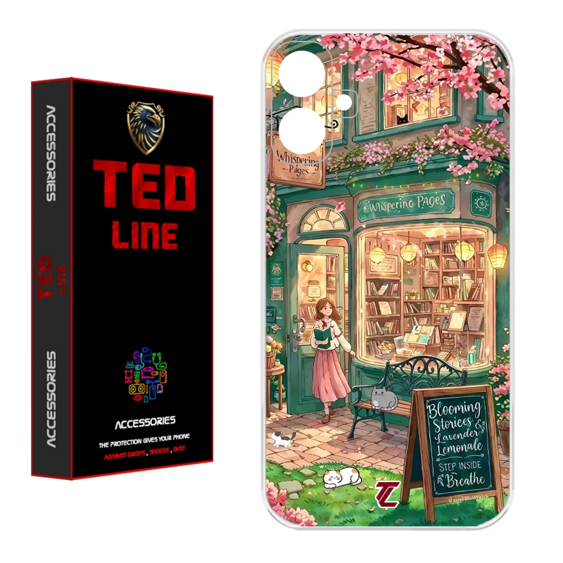 کاور تدلاین طرح دختر کد 1225 مناسب برای گوشی موبایل سامسونگ Galaxy A06